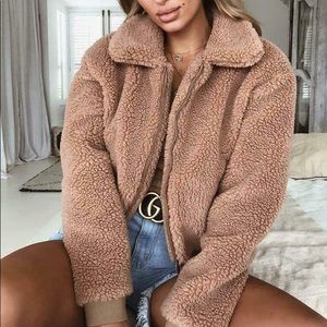 Tiger Mist Teddy Jacket